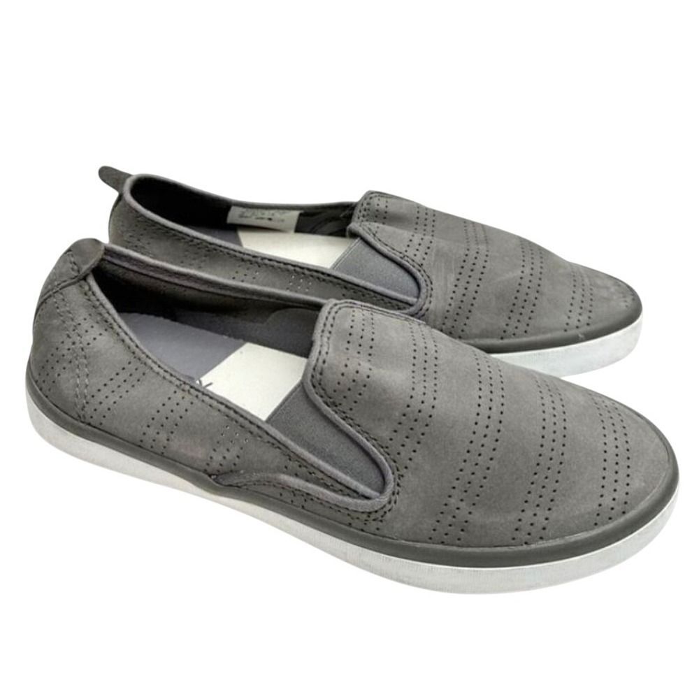 Sperry Sneakers Womens Size 6 Gray Slip On Sailor Twin Core Memory Foam Casual
